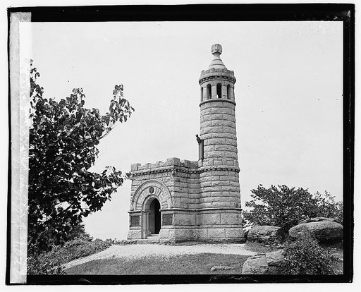 Gettysburg, Pa., 44th NY infantry monument on Little Round Top
