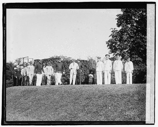 Pageant, Vets of Foreign Wars, surrender at Manila[?
