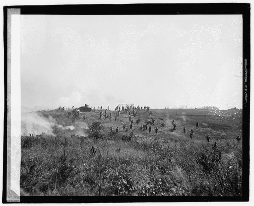 Sham battle, Camp Meade
