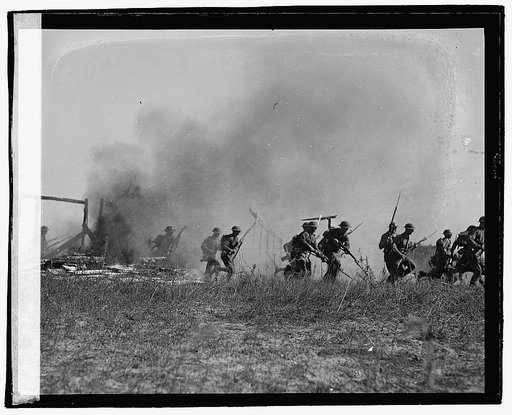 Sham battle, Camp Meade