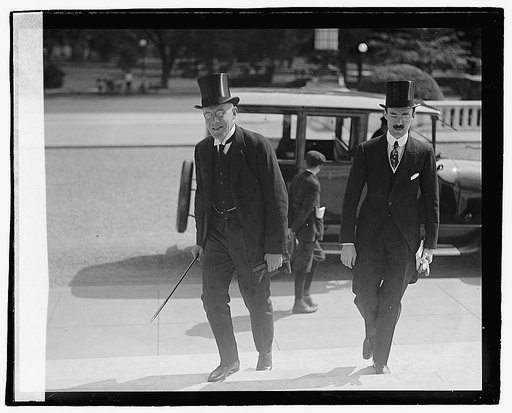 Sir Auckland Geddes and Robt. Craigie