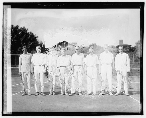Dumbarton Club tennis team, 1920