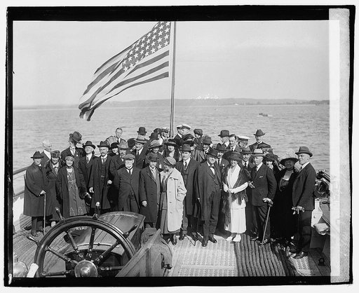 Group on board Mayflower, 10/2/20