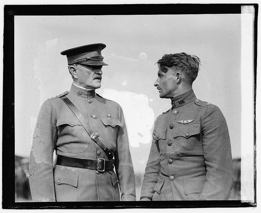 Capt. Strus[?], and General Pershing