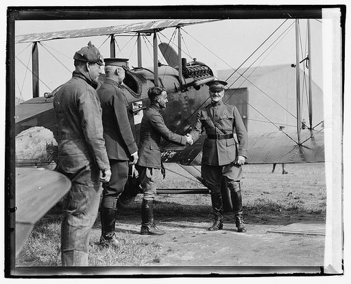 Capt. Strus[?] and General Pershing
