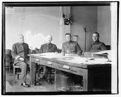 Admils. Jas. H. Oliver, Henry [...], Maj. Gen. W.L. Neville, Maj. Jesse I. [...], 10/22/20
