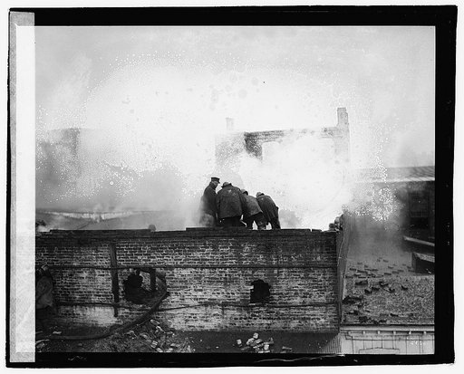 Nixon Brewer fire, 7th and B, [Washington, D.C.