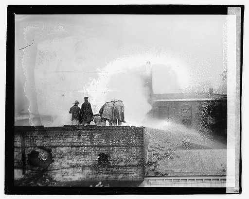 Nixon Brewer fire, 7th and B, [Washington, D.C.