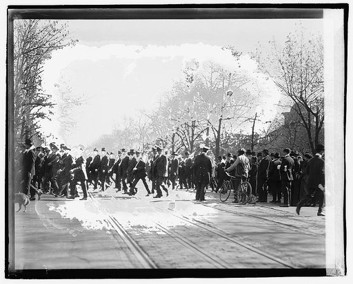 Irish demonstration [...] protest