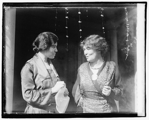 Alice Paul and Mrs. Pethick-Laurence