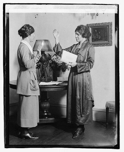 Alice Paul and Catherine Flanagan