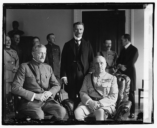 General Neville, Prince de Bearn, and Pershing