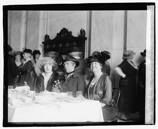 Mrs. McLean, Mrs. Harding & Mrs. Marshall