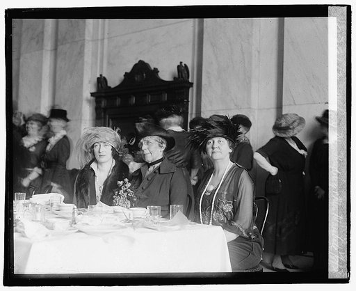 Mrs. McLean, Mrs. Harding & Mrs. Marshall