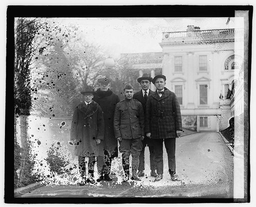 War Vets group at White H[ouse], 12/15/20