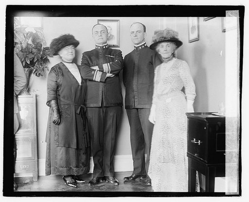 Mrs. Daniels, Adm'l. McGowan, Dame People[?] & Mrs. Dewey, 12/31/20