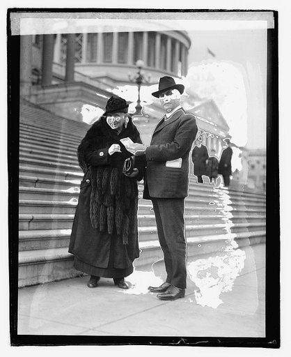 Alice M. Robertson and J.W. Harreld, Okla.