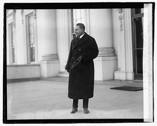 Gov. Jas. M. Cox of Ohio at White H[ouse], 1/26/21
