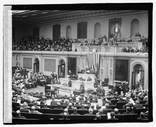 Counting electorial vote 1921