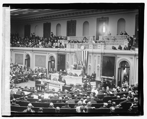 Counting electorial vote 1921, 2/9/21
