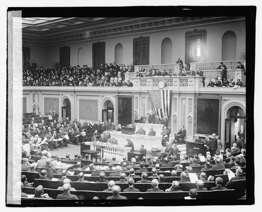 Counting electorial vote 1921, 2/9/21