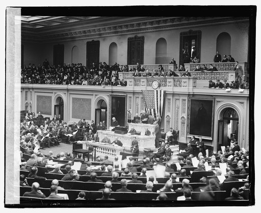 Counting electorial vote 1921, 2/9/21