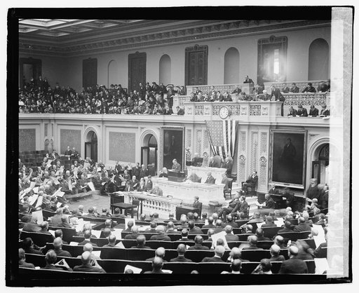 Counting electorial vote 1921, 2/9/21