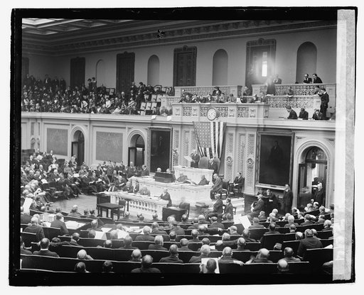 Counting electorial vote 1921, 2/9/21