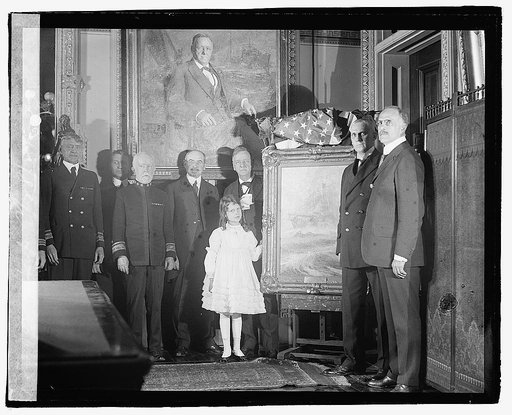 Unidentified group with Josephus Daniels], 2/28/21