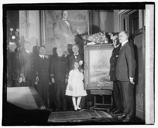 Unidentified group with Josephus Daniels], 2/28/21
