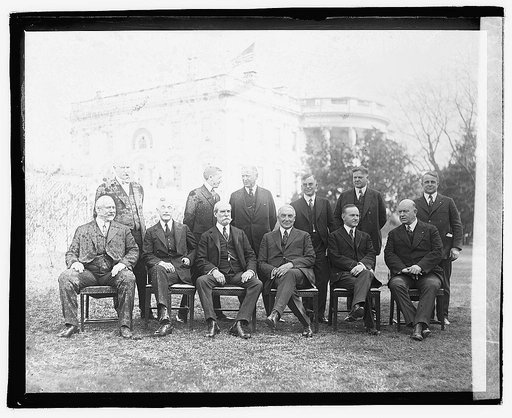 Harding Cabinet outside