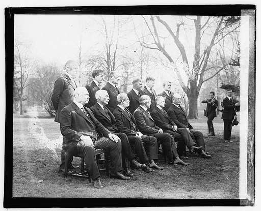 Harding Cabinet outside