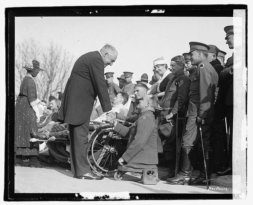 Harding at Walter Reed, 3/19/21