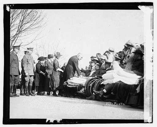 Harding at Walter Reed, 3/19/21