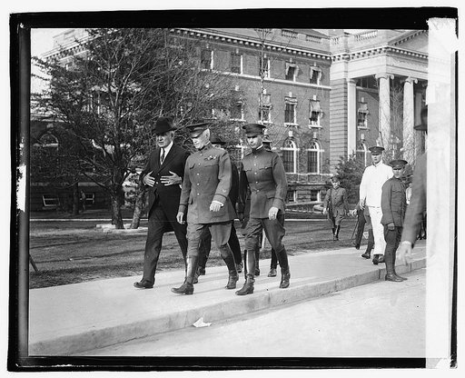 Harding at Walter Reed