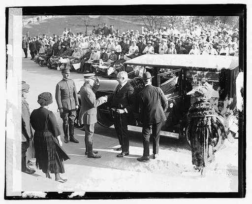 Harding at Walter Reed, 3/19/21