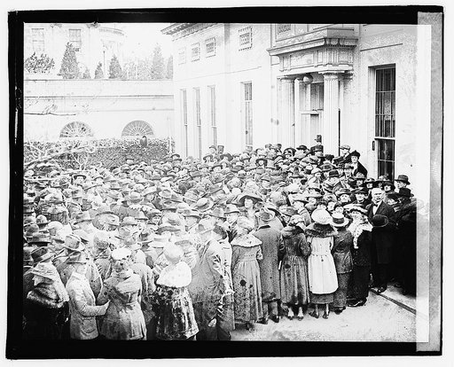 Crowd of people, Washington, D.C.(?)