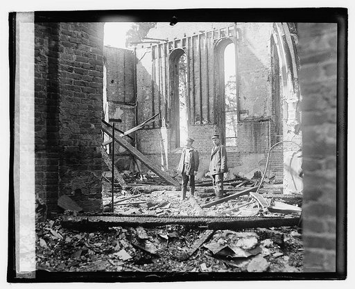St. Paul's church fire