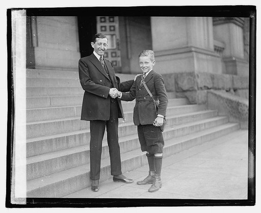 Edwards boy with Will Hayes