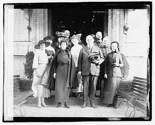 Mrs. Coolidge, Mrs. Booth, Denby, 4/9/21