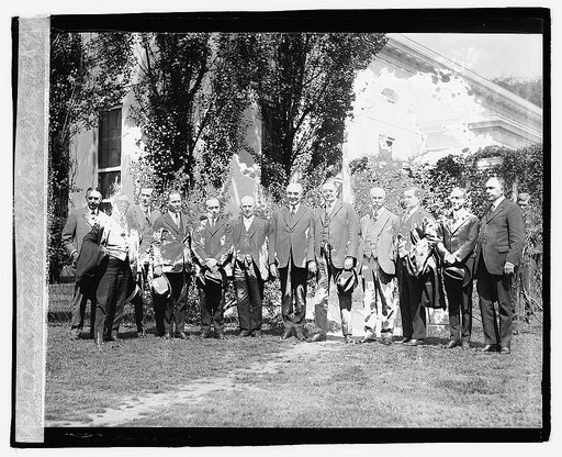 Harding with Alabama delegates, 4/20/21