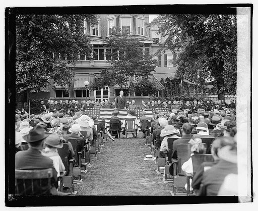V.P. Coolidge, Marine May party, 5/11/21