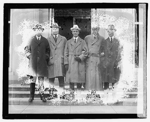Members of the Davis Cup tennis team visiting the White House for an exhibition match] 5/6/21