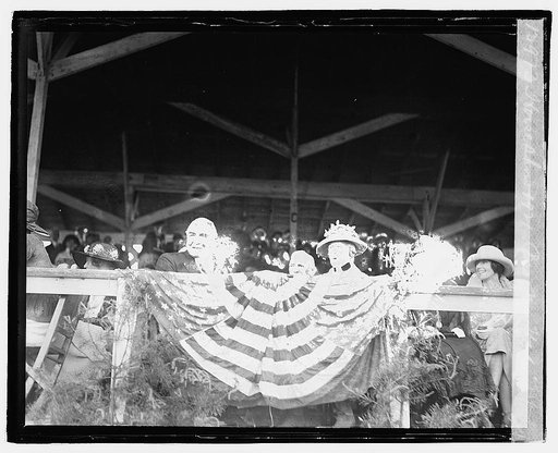 Horse show, 1921. Pres. & Mrs. Harding, 5/14/21
