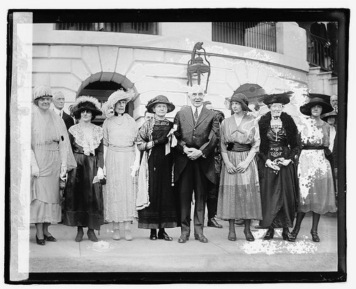 Pres. Harding & Marie Curie, 5/20/21