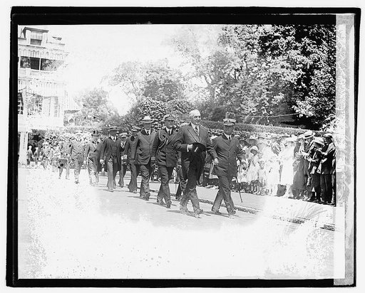 Harding at Annapolis