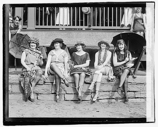 Bath costume contest, 6/25/21, [Bathing Beach