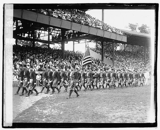 Masonic ball game, 1921