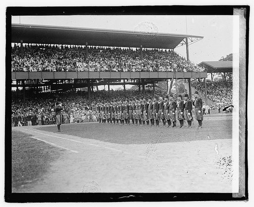 Masonic ball game, 1921
