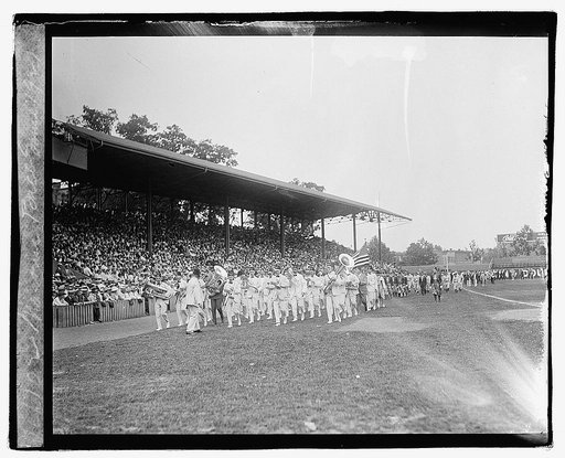 Masonic ball game, 1921